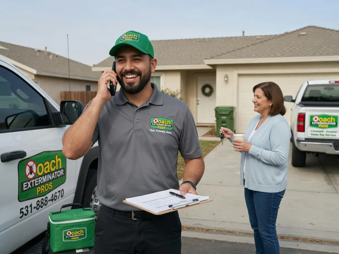 Pest Control Roach Exterminator Bergholz, OH FAQs